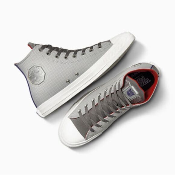 Converse x Transformers Chuck Taylor All Star Decepticons Limited Edition Size 8 - Picture 8 of 16